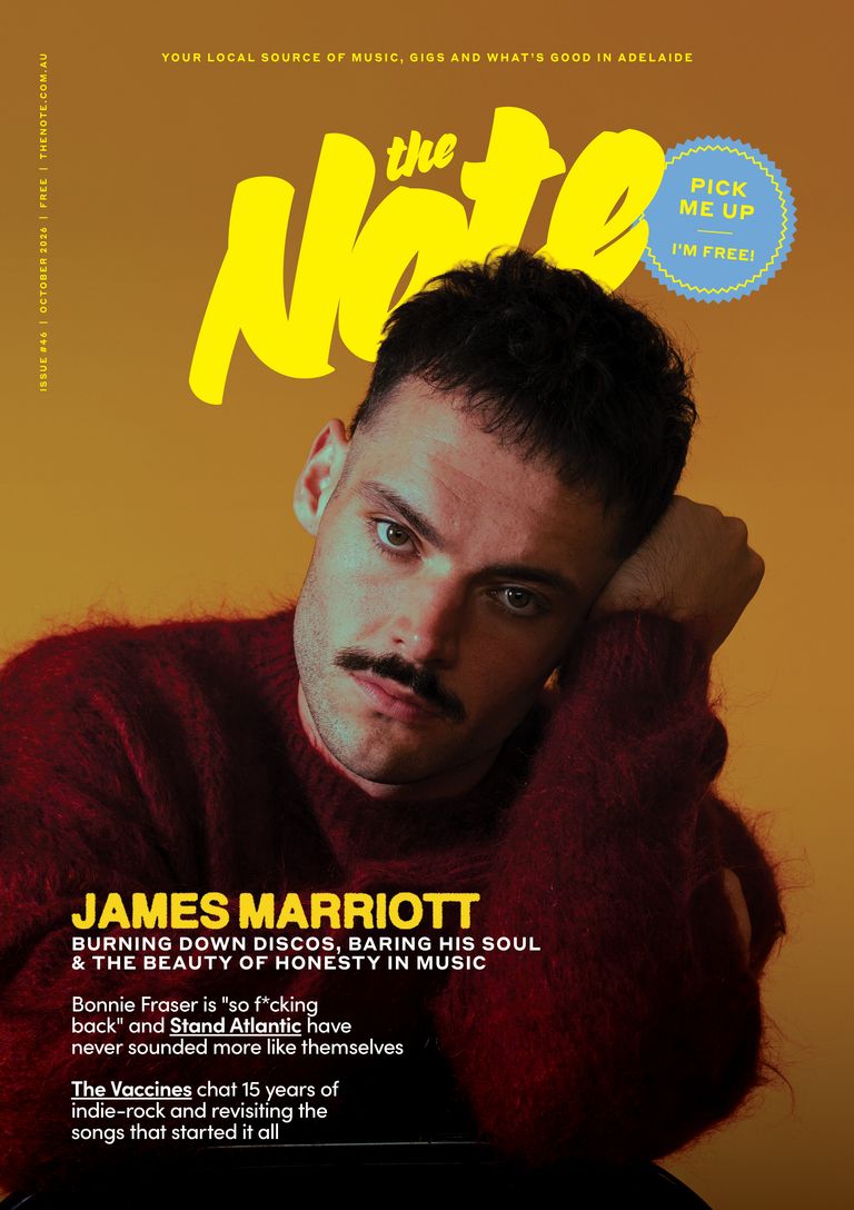 Cover of The Note #46 with James Marriott